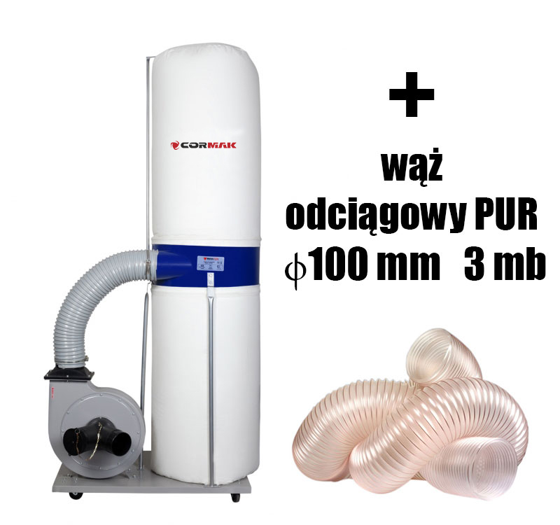 ODCIĄG POCHŁANIACZ WIÓRÓW TROCIN FM 300 / DC 1500