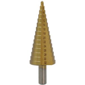 Wiertło stopniowe HSS TiN