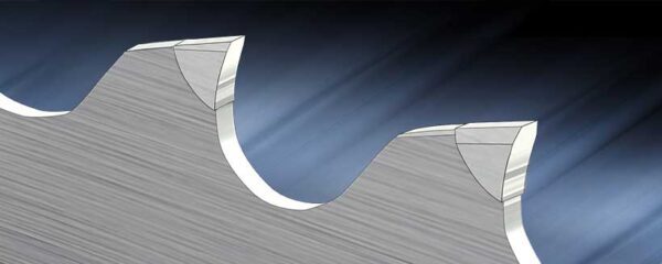 schemat uzębienia piły do aluminium